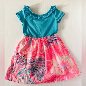 EUC Lilly Pulitzer Brit Dress Never Been Betta size Small 4-5